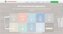 Desktop Screenshot of leonsoftwaresolutions.com